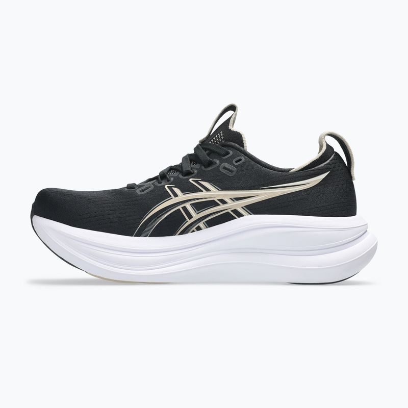 Кросівки для бігу чоловічі ASICS Gel-Nimbus 28 black/feather grey 9