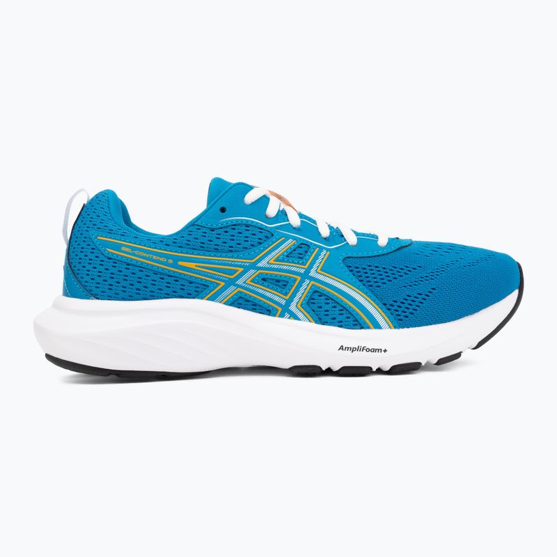 Кросівки для бігу чоловічі ASICS Gel-Contend 9 aegean blue/yamabuki 2