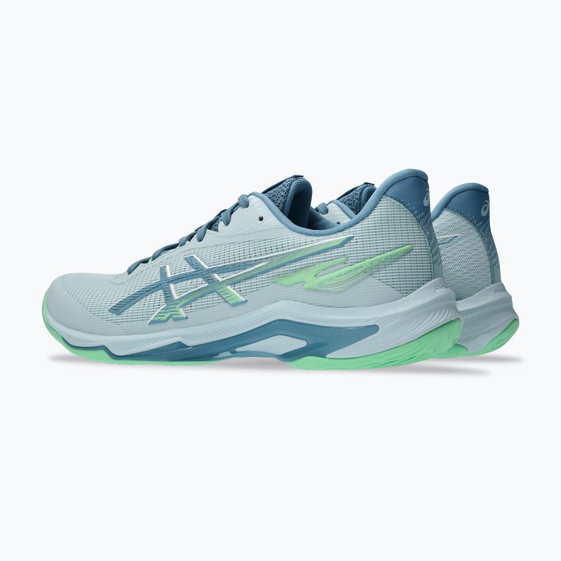 Кросівки волейбольні чоловічі ASICS Netburner Ballistic FF 4 cool grey/saba blue 11