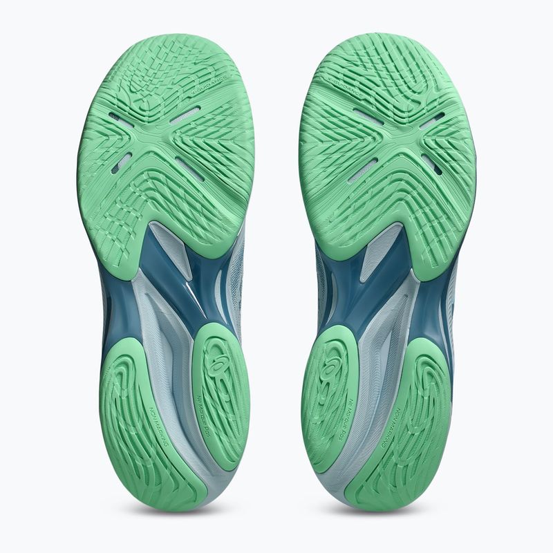 Кросівки волейбольні чоловічі ASICS Netburner Ballistic FF 4 cool grey/saba blue 14