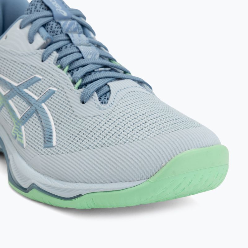 Кросівки волейбольні чоловічі ASICS Netburner Ballistic FF 4 cool grey/saba blue 7