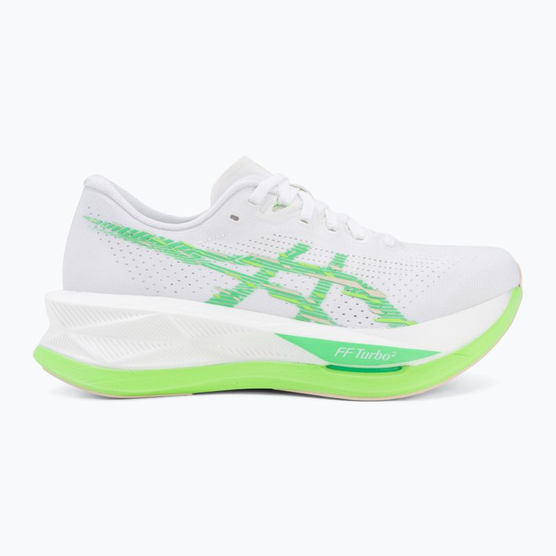 Кросівки для бігу жіночі ASICS Sonicblast white/vital green 2