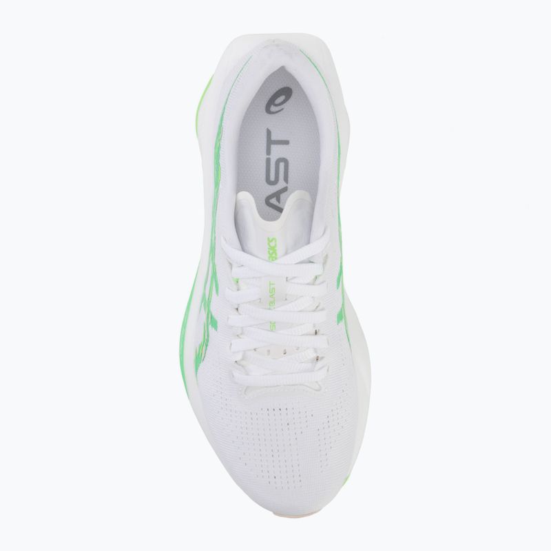 Кросівки для бігу жіночі ASICS Sonicblast white/vital green 5