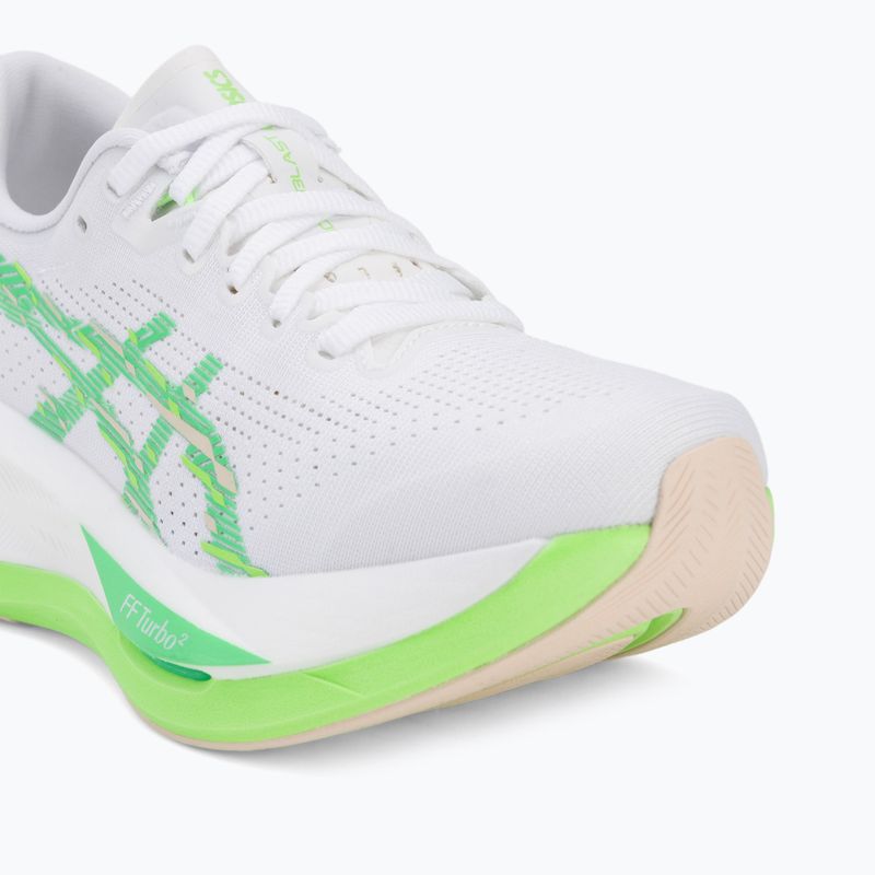 Кросівки для бігу жіночі ASICS Sonicblast white/vital green 7