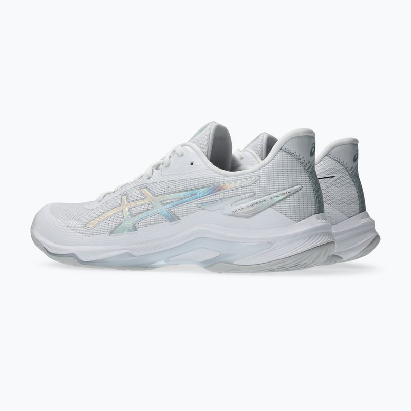 Кросівки чоловічі ASICS Netburner Ballistic FF 4 white/pure silver 11