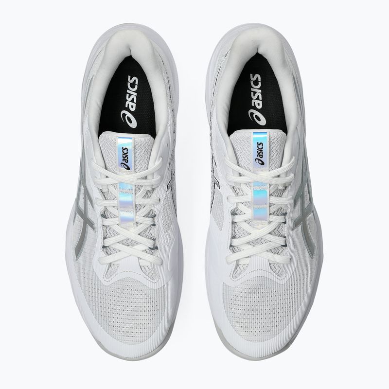 Кросівки чоловічі ASICS Netburner Ballistic FF 4 white/pure silver 13