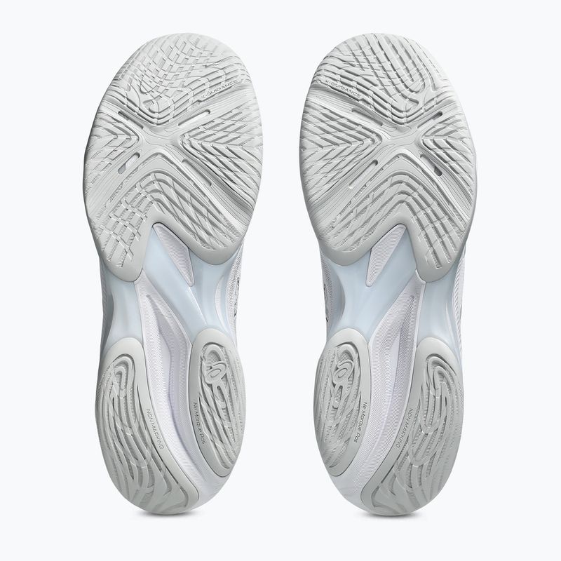 Кросівки чоловічі ASICS Netburner Ballistic FF 4 white/pure silver 14