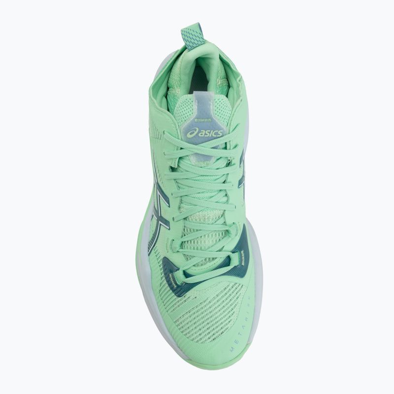 Кросівки волейбольні чоловічі ASICS Metarise 2 mentol/saba blue 5