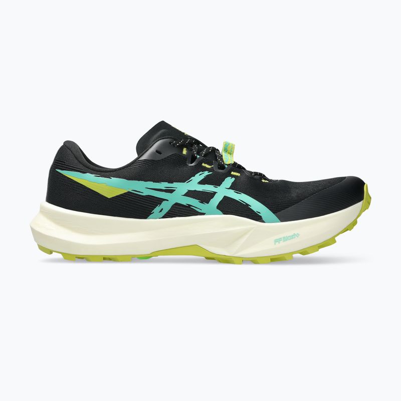 Кросівки для бігу чоловічі ASICS Fuji Lite 6 black/aurora green 8