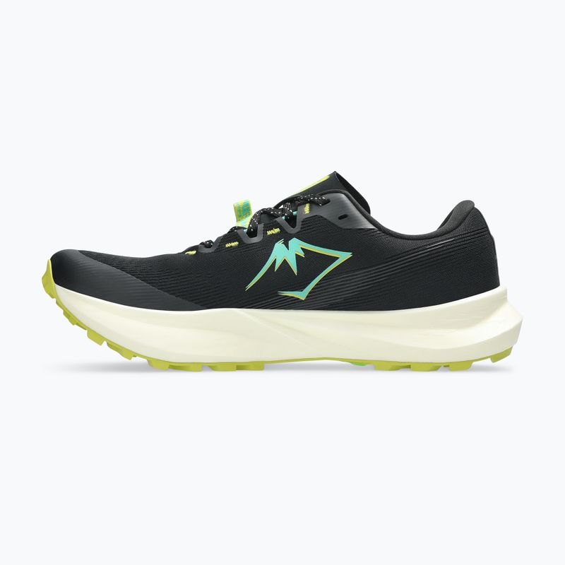 Кросівки для бігу чоловічі ASICS Fuji Lite 6 black/aurora green 9