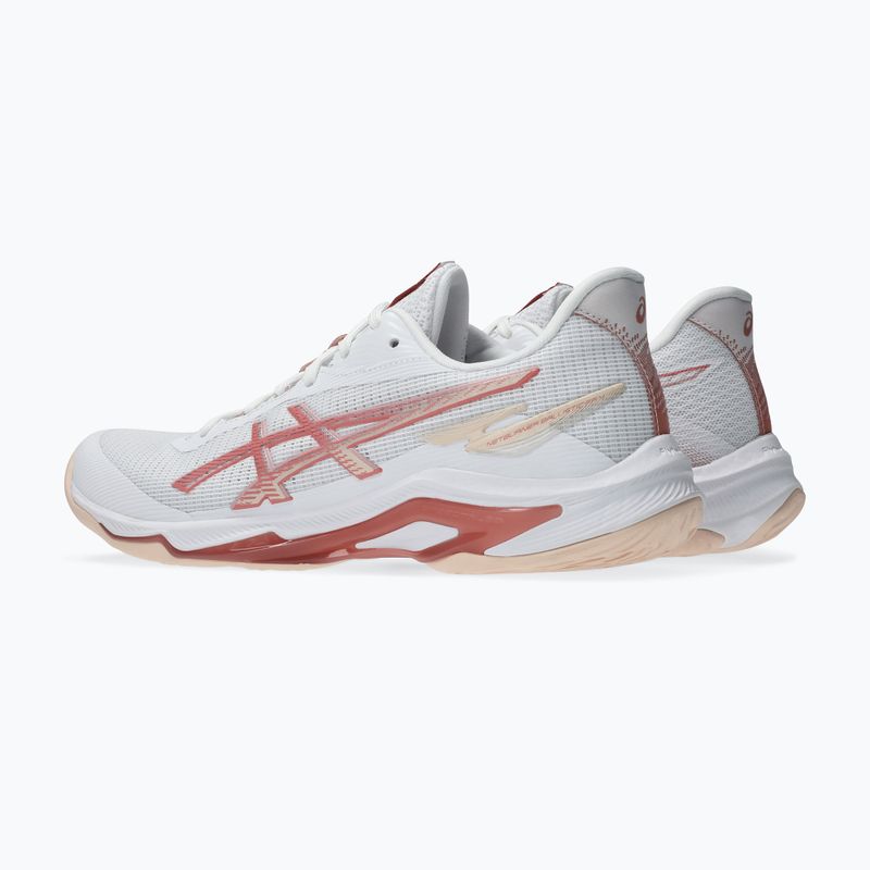 Кросівки волейбольні жіночі ASICS Netburner Ballistic FF 4 white/rose rouge 11