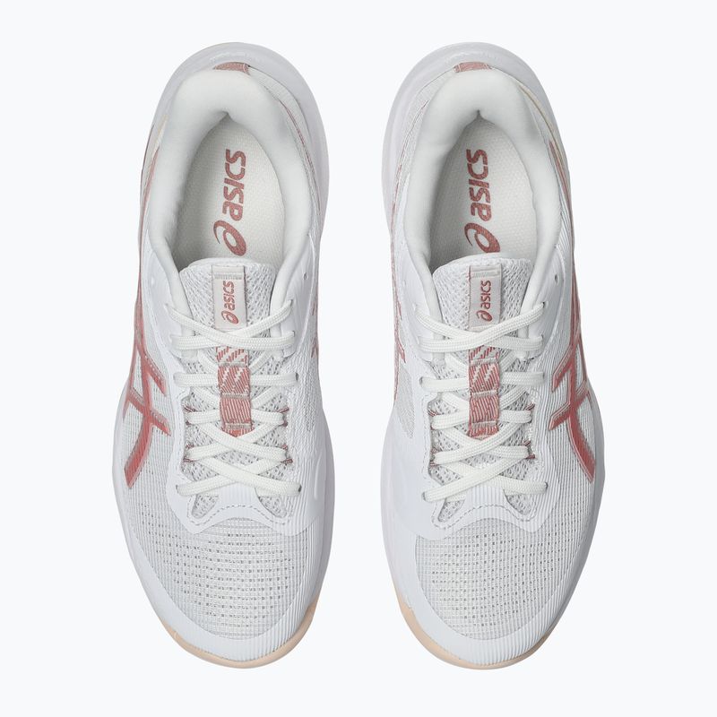 Кросівки волейбольні жіночі ASICS Netburner Ballistic FF 4 white/rose rouge 13