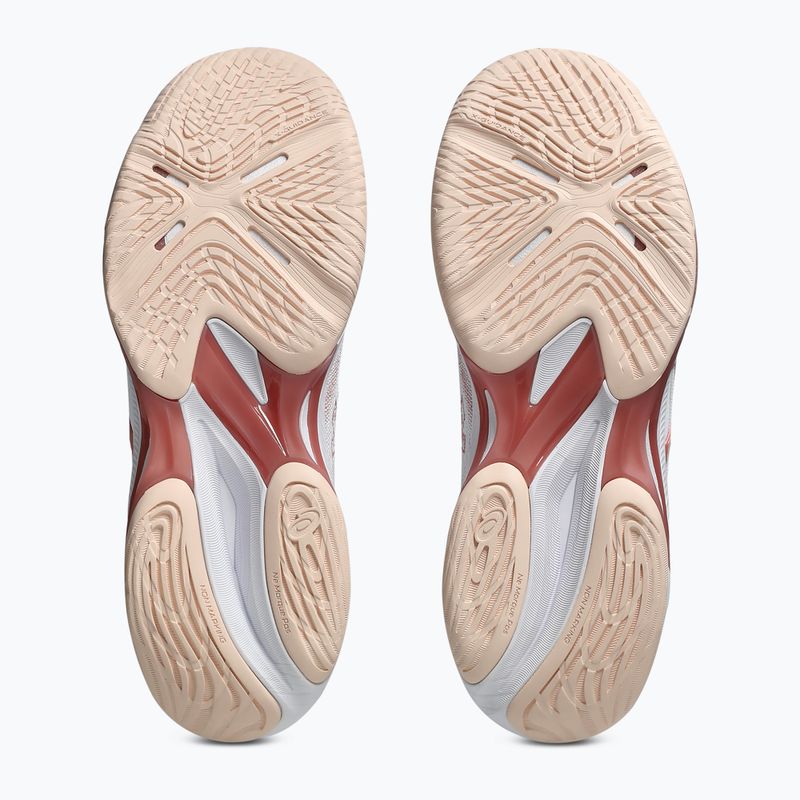 Кросівки волейбольні жіночі ASICS Netburner Ballistic FF 4 white/rose rouge 14