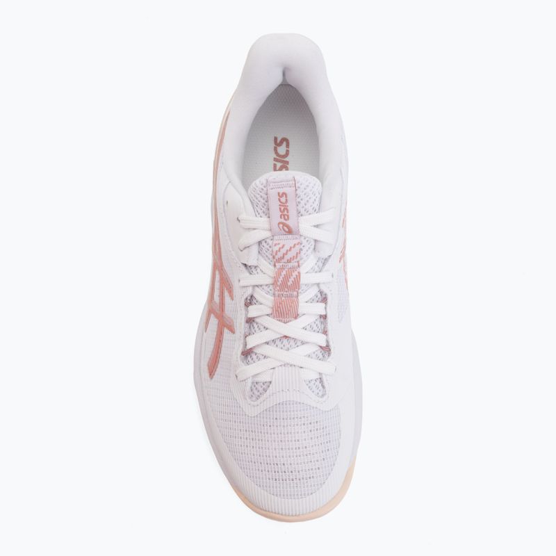 Кросівки волейбольні жіночі ASICS Netburner Ballistic FF 4 white/rose rouge 5