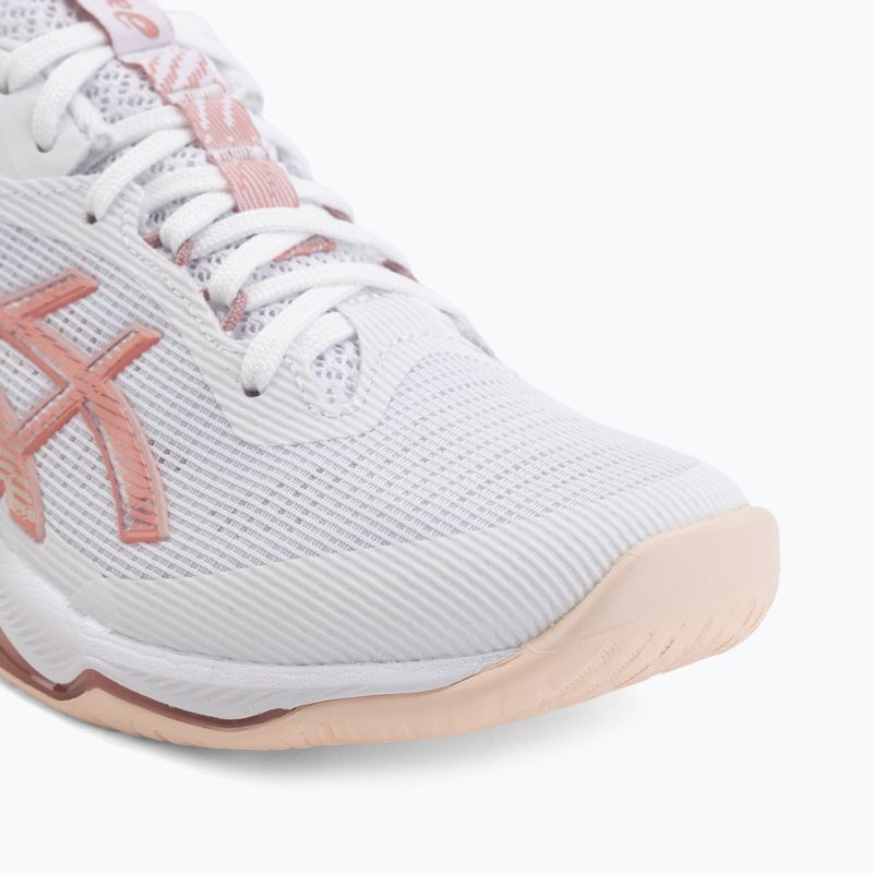 Кросівки волейбольні жіночі ASICS Netburner Ballistic FF 4 white/rose rouge 7