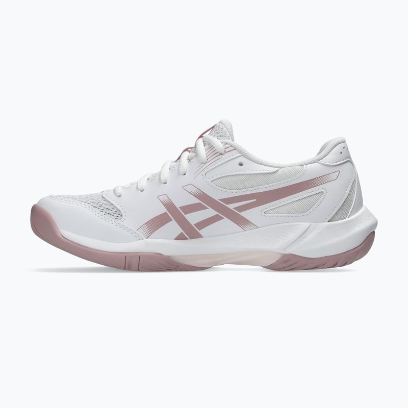 Кросівки волейбольні жіночі ASICS Gel-Rocket 12 white/pearl pink 2
