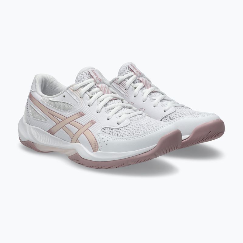 Кросівки волейбольні жіночі ASICS Gel-Rocket 12 white/pearl pink 3