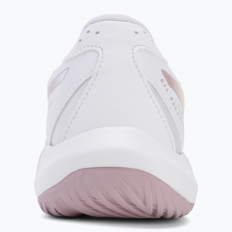 Кросівки волейбольні жіночі ASICS Gel-Rocket 12 white/pearl pink 6