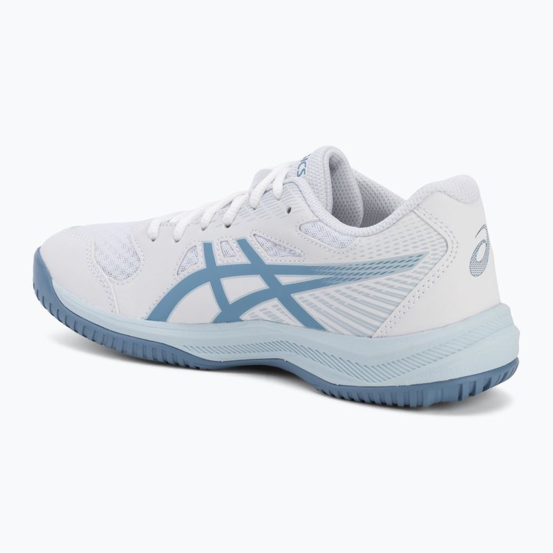 Кросівки чоловічі ASICS Upcourt 6 white/saba blue 3