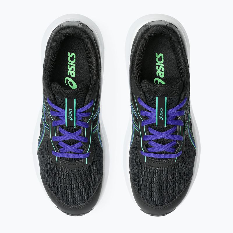 Кросівки для бігу дитячі ASICS Contend 9 GS black/vital green 13