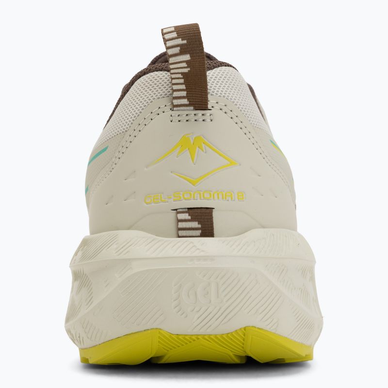 Кросівки для бігу чоловічі ASICS Gel-Sonoma 8 light dust/aurora green 6