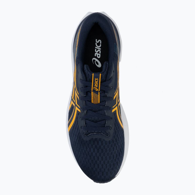 Кросівки для бігу чоловічі ASICS Patriot 14 midnight/yamabuki 5