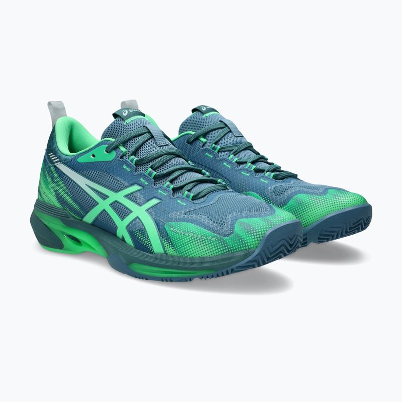Кросівки для паделю чоловічі Asics Sonicmash FF saba blue/vital green 3