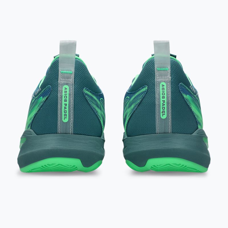 Кросівки для паделю чоловічі Asics Sonicmash FF saba blue/vital green 5