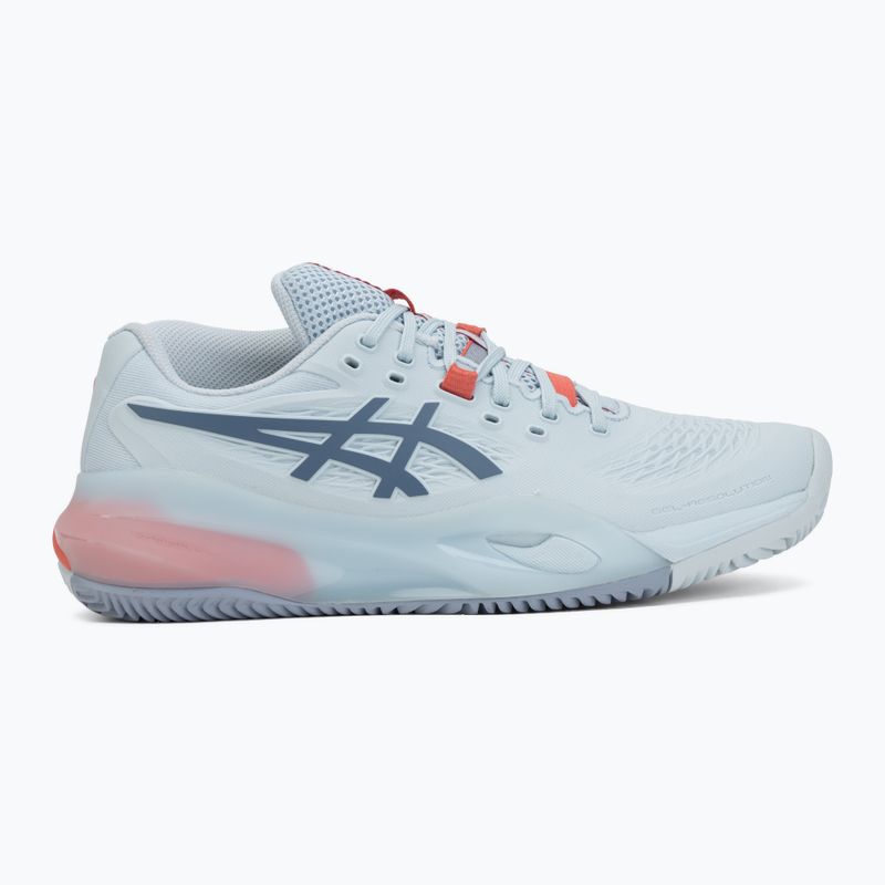 Кросівки тенісні жіночі ASICS Gel-Resolution X Clay W sky/grey blue 2