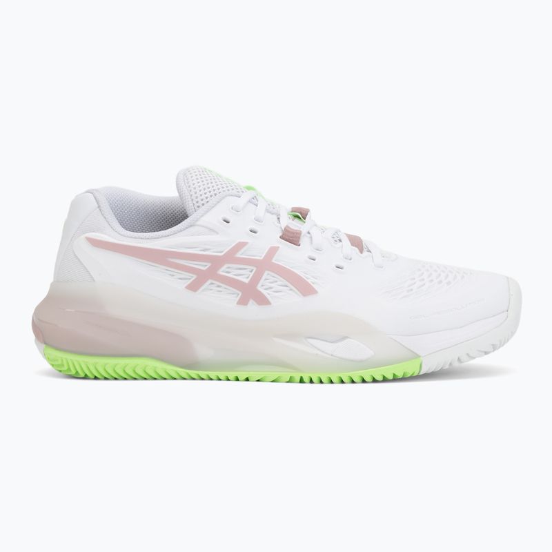 Кросівки тенісні жіночі ASICS Gel-Resolution X Clay W white/morganite 2