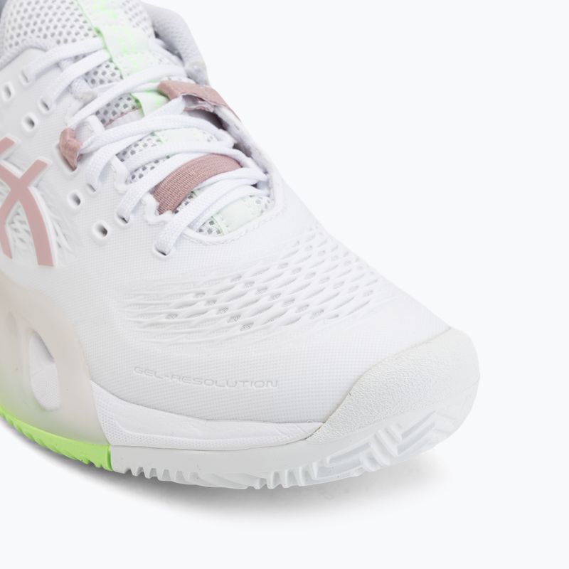 Кросівки тенісні жіночі ASICS Gel-Resolution X Clay W white/morganite 7