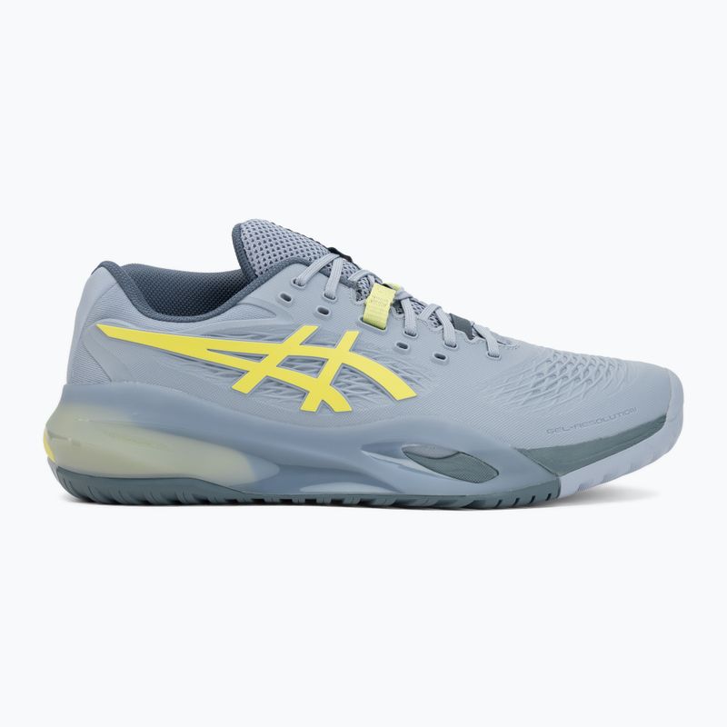 Кросівки тенісні чоловічі ASICS Gel-Resolution X grey blue/pistachio 2