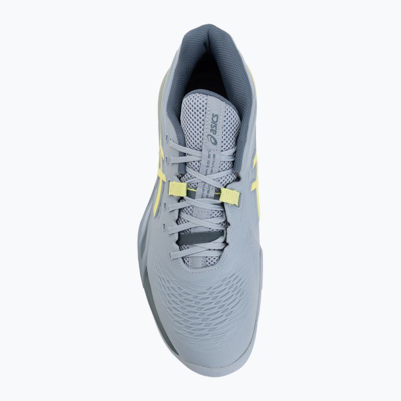 Кросівки тенісні чоловічі ASICS Gel-Resolution X grey blue/pistachio 5