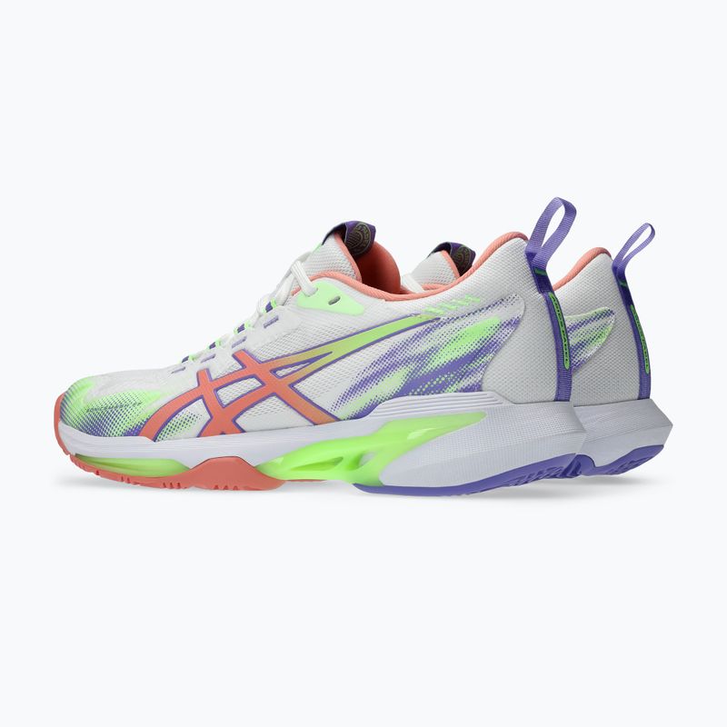 Кросівки для паделю жіночі Asics Sonicmash FF W white/guava 4