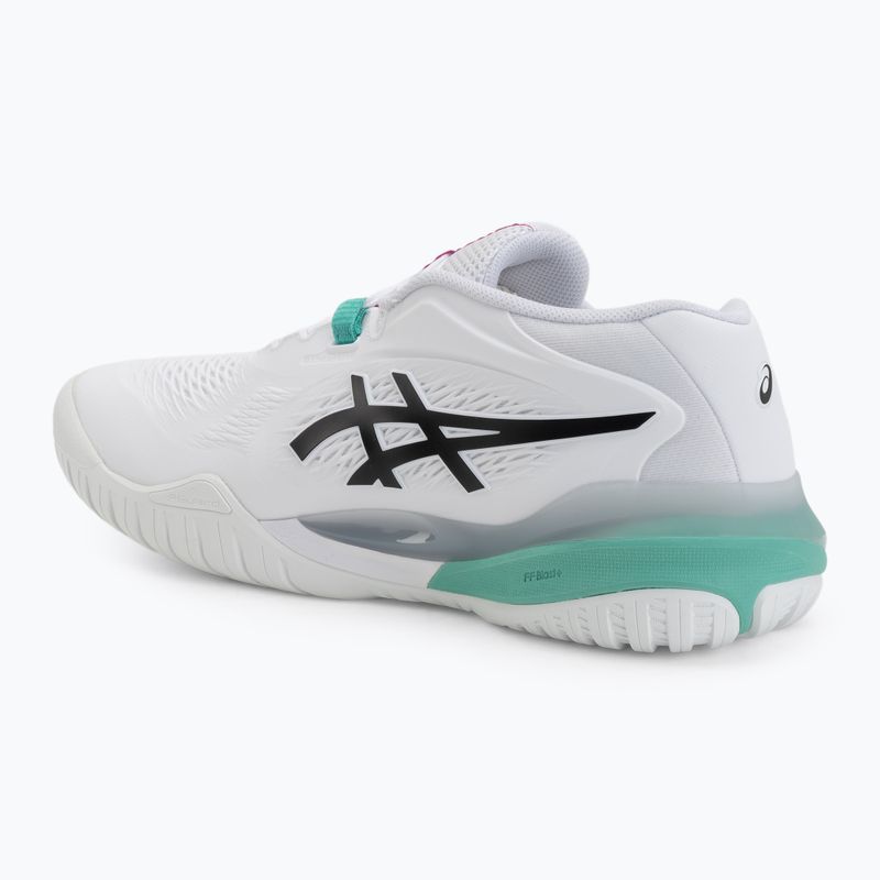 Кросівки тенісні чоловічі ASICS Gel-Resolution X white/aurora green 3