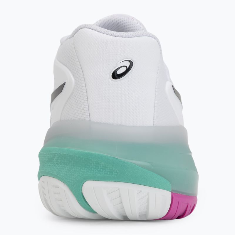 Кросівки тенісні чоловічі ASICS Gel-Resolution X white/aurora green 6