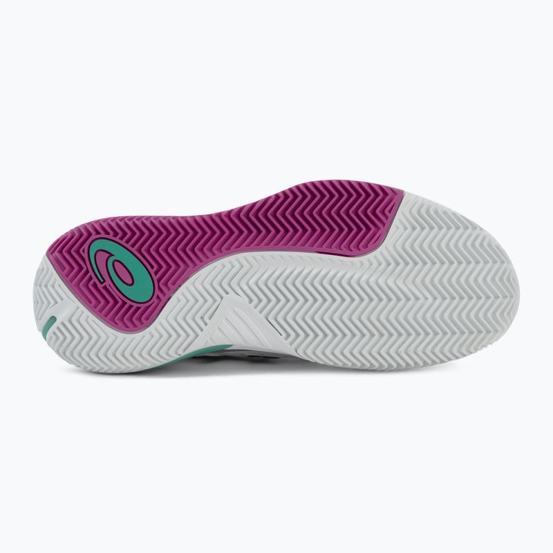 Кросівки тенісні чоловічі ASICS Gel-Resolution X Clay white/aurora green 4