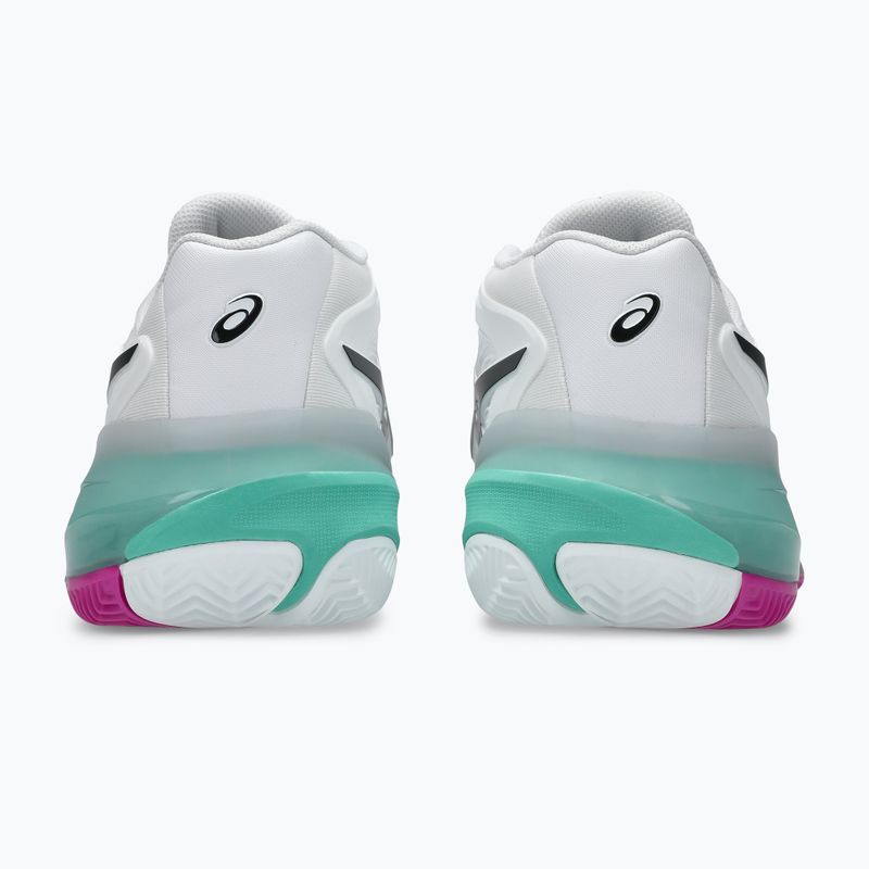 Кросівки тенісні чоловічі ASICS Gel-Resolution X Clay white/aurora green 12