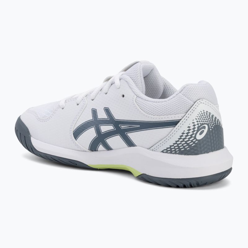 Кросівки тенісні дитячі ASICS Gel-Dedicate 8 GS Jr white/ironclad 3