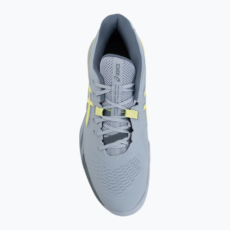Кросівки тенісні чоловічі ASICS Gel-Resolution X Clay grey blue/pistachio 5