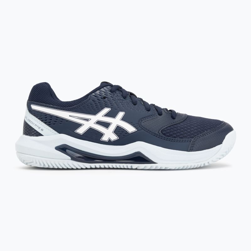 Кросівки тенісні жіночі ASICS Gel-Dedicate 8 Clay W midnight/white 2