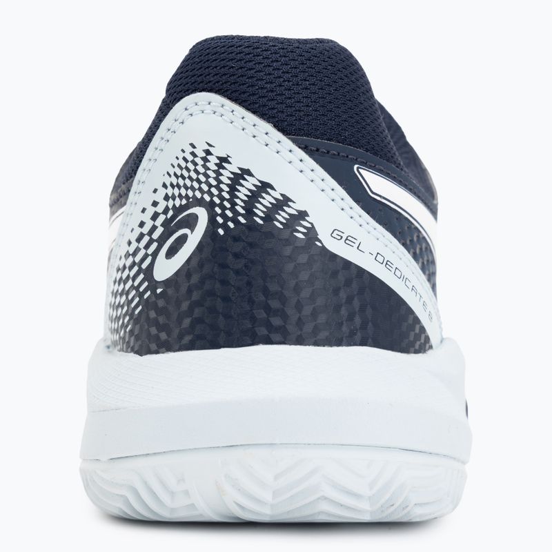 Кросівки тенісні жіночі ASICS Gel-Dedicate 8 Clay W midnight/white 6