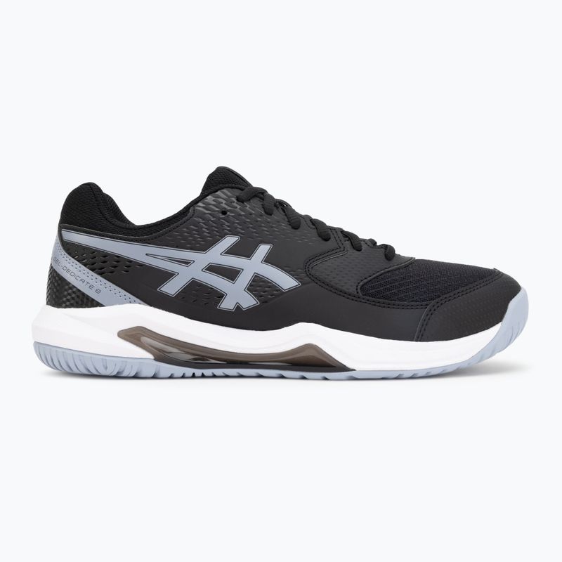 Кросівки тенісні чоловічі ASICS Gel-Dedicate 8 black/grey blue 2