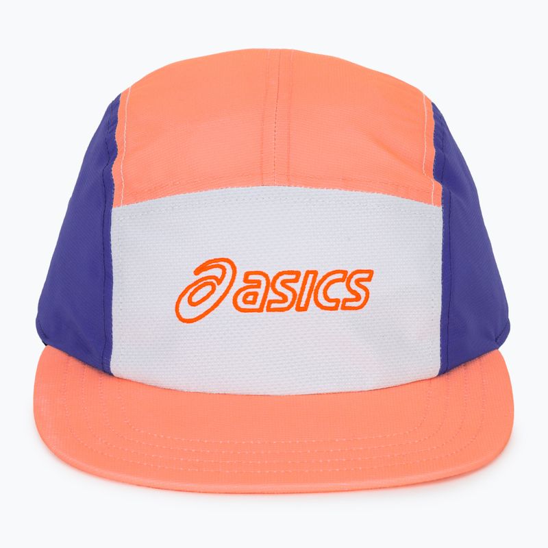Кепка ASICS Performance Running 5 Panel sun coral/brilliant white 2