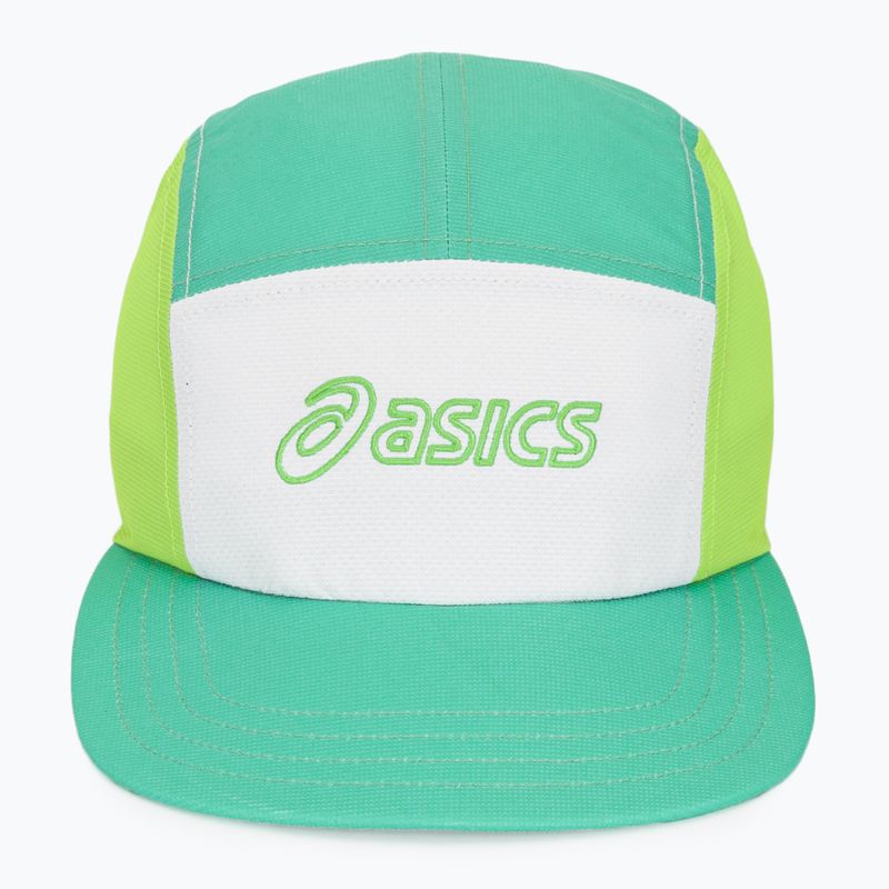 Кепка ASICS Performance Running 5 panel aurora green/cream 2