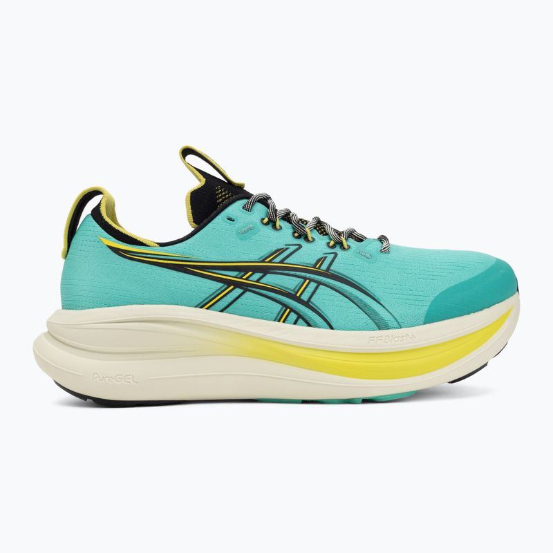 Кросівки для бігу чоловічі ASICS Gel-Nimbus 28 TR aurora green/black 2
