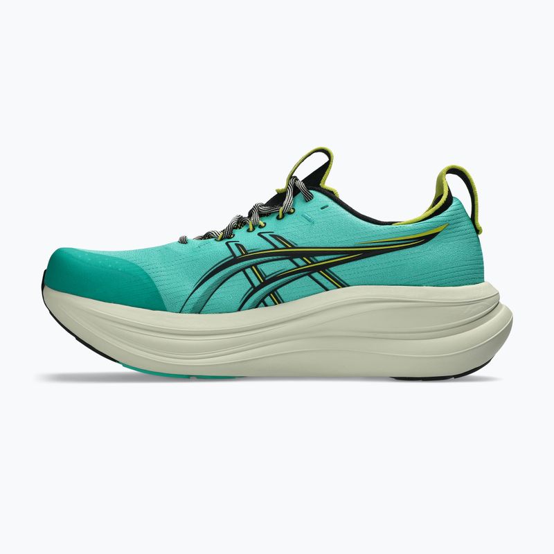 Кросівки для бігу чоловічі ASICS Gel-Nimbus 28 TR aurora green/black 2
