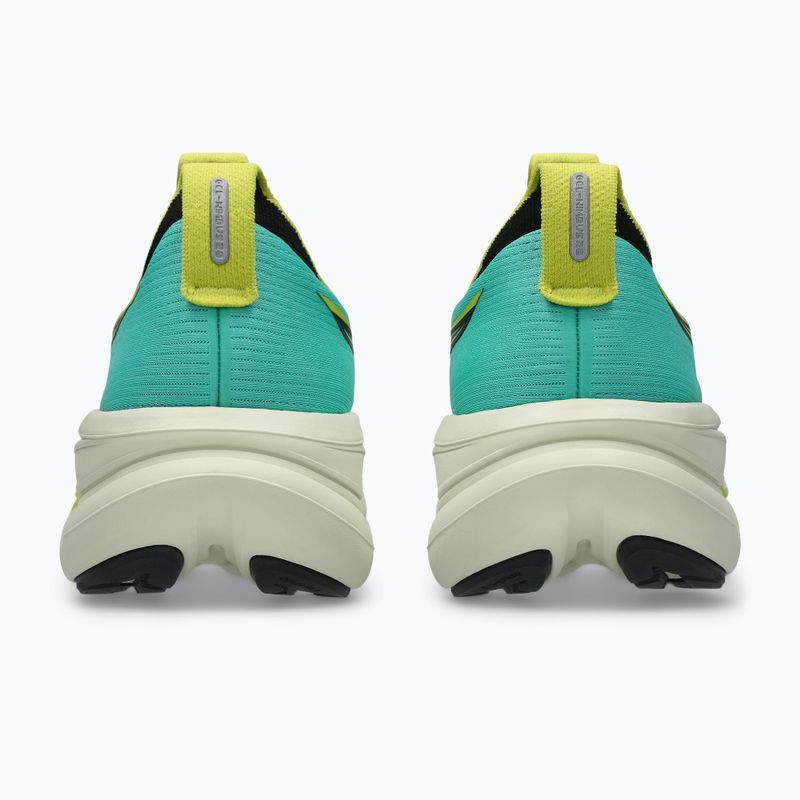 Кросівки для бігу чоловічі ASICS Gel-Nimbus 28 TR aurora green/black 5