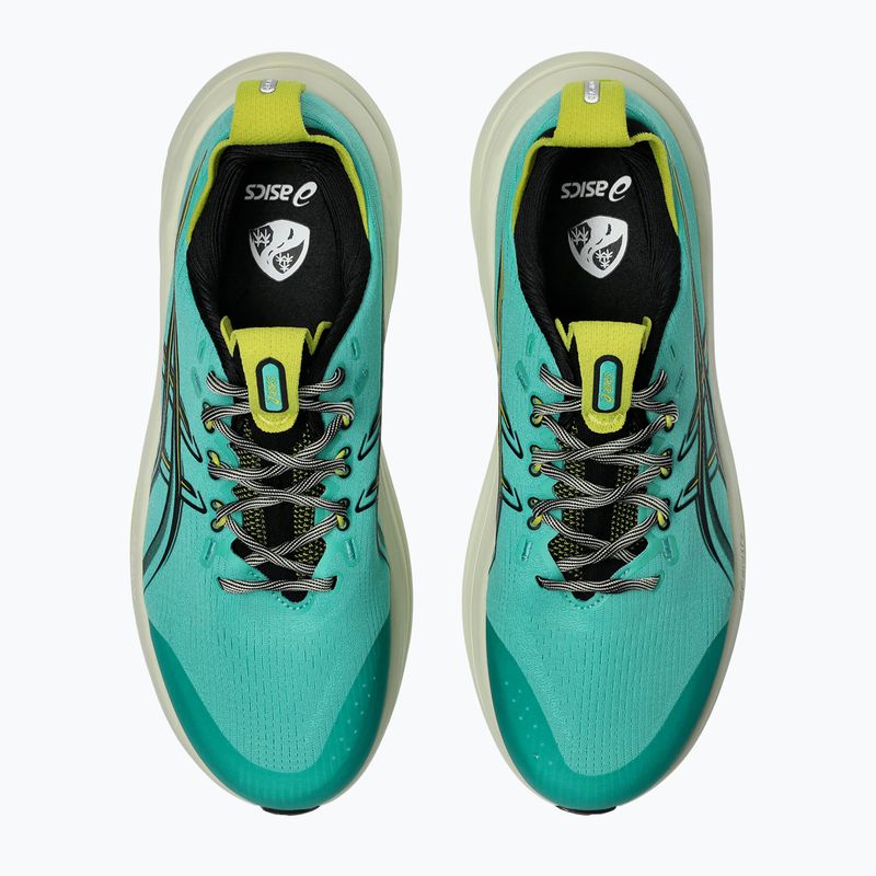 Кросівки для бігу чоловічі ASICS Gel-Nimbus 28 TR aurora green/black 6