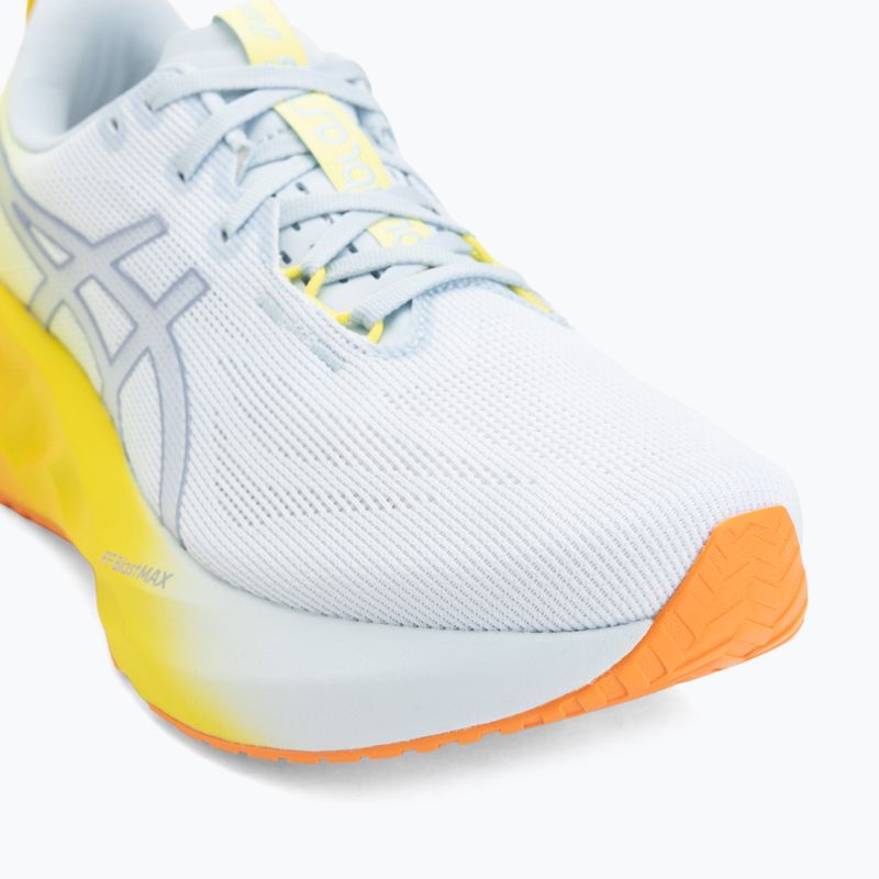 Кросівки для бігу чоловічі ASICS Novablast 5 sky/lemon spark 7